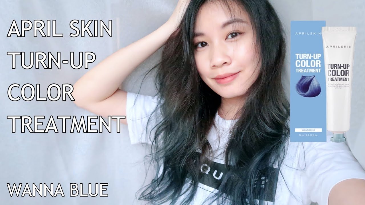 April Skin Turn Up Color Treatment in Blue Green - wide 1