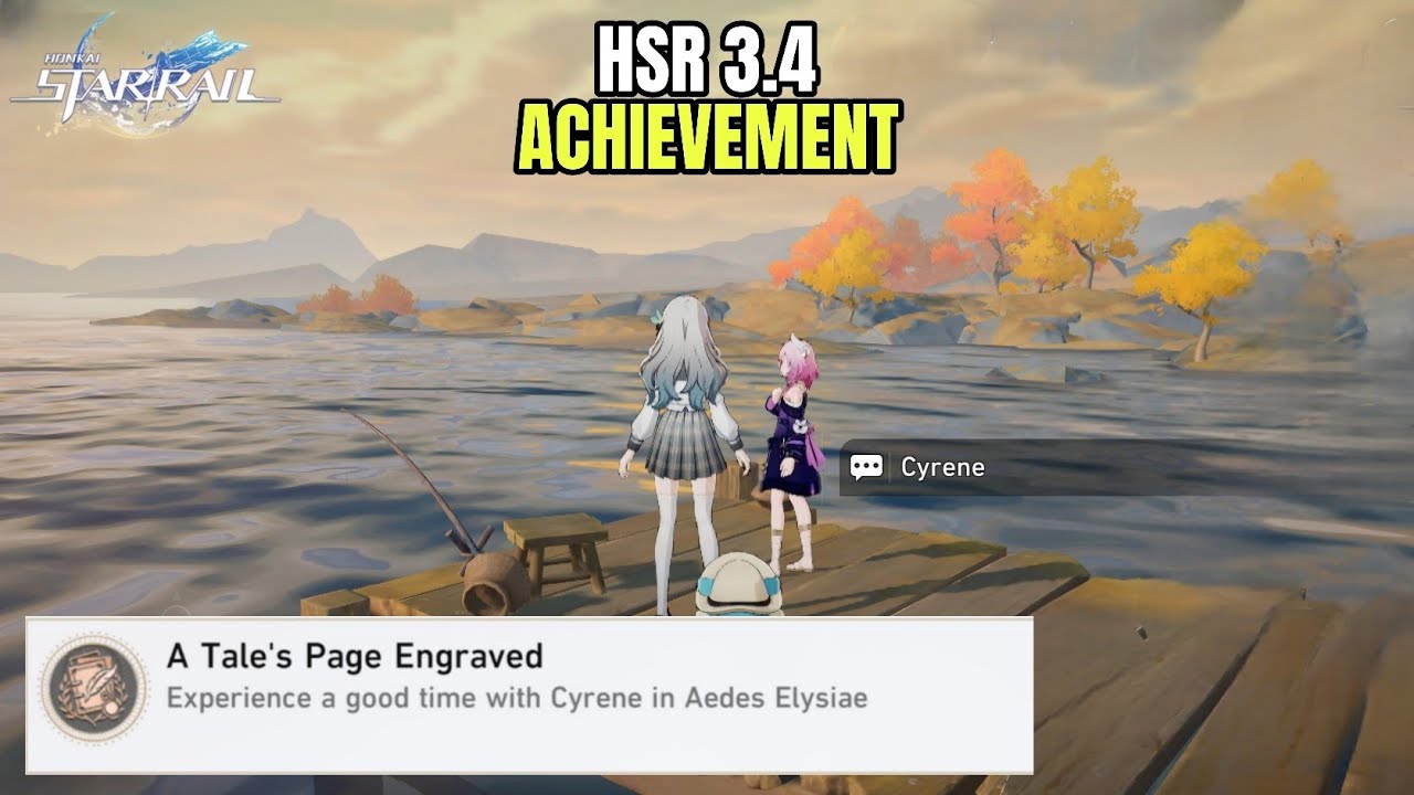 A Tale's Page Engraved - HSR 3.4 Achievement Guide - YouTube