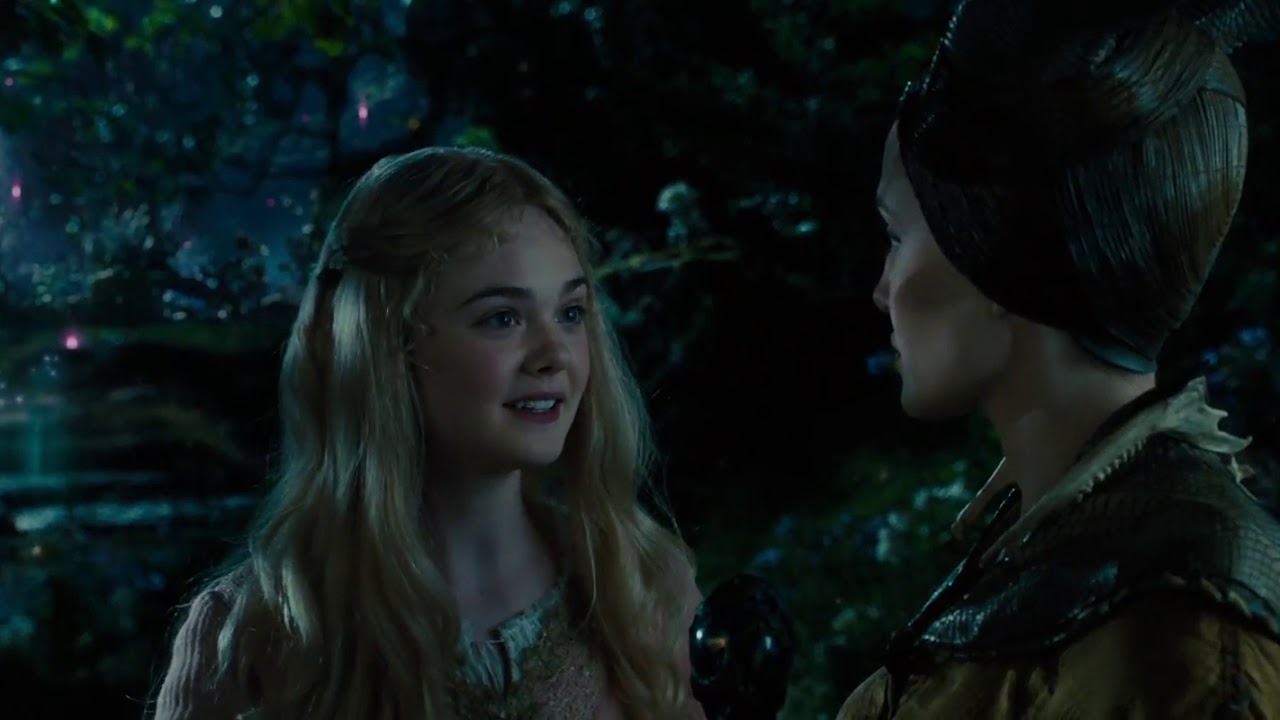 Maleficent Tell Aurora about her Wings Maleficent