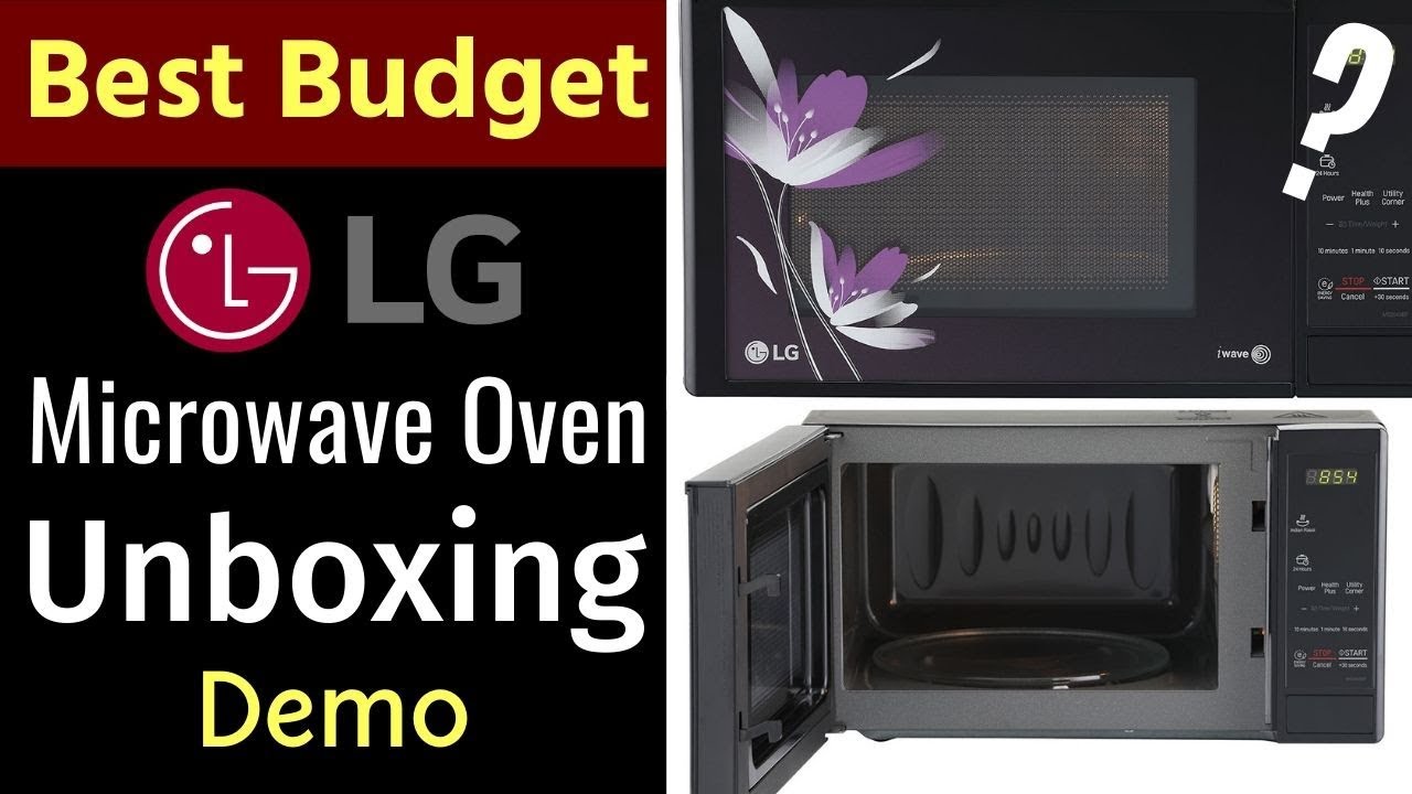 LG SOLO Microwave Oven MS2043BP Unboxing & Demo | Best Budget Microwave