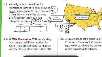 Lesson 5-9 Continue to Divide with 1-Digit Numbers EnVision Math Independent Practice