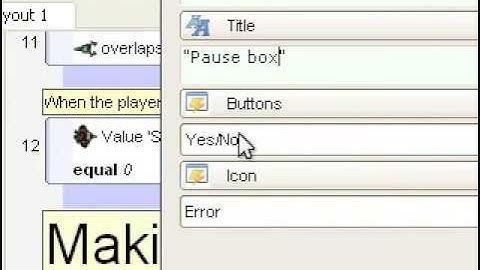 Making pause in Construct