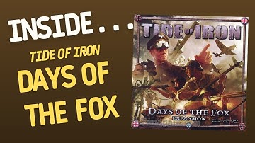 TIDE OF IRON Days of the Fox | Inside with João Ricardo Ep15