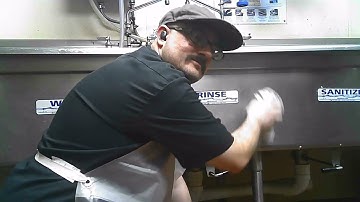 Three Compartment Sink Jam