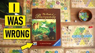 Why I Was WRONG About Castles of Burgundy | Euro Games