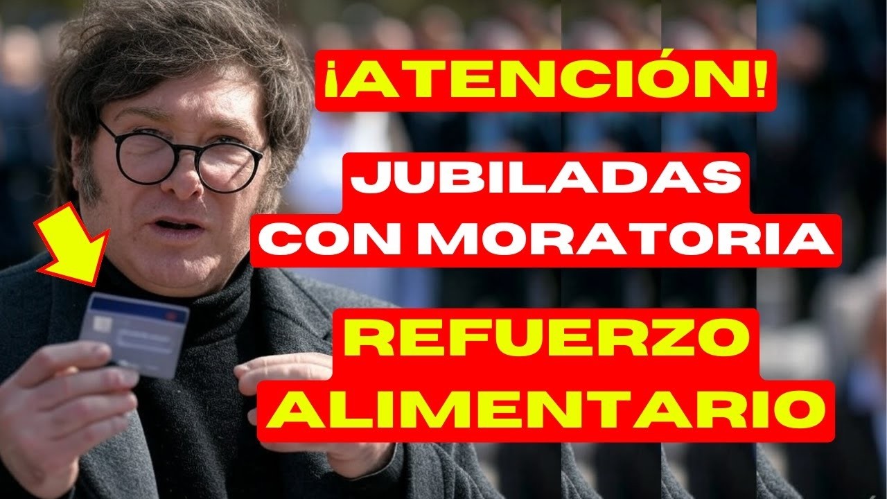 🟡 EL INESPERADO PLAN de ANSES que APLICA a TODAS las JUBILADAS por MORATORIA + REFUERZO ALIMENTARIO❗