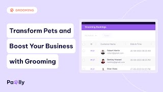 Pamper Your Pets with Pawlly's Pet Grooming Service Feature! | Iqonic Design screenshot 3