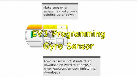 FLL 2015 Trash Trek - EV3 Programming Gyro Sensor