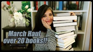 March Book Haul 2020 || 20+ books