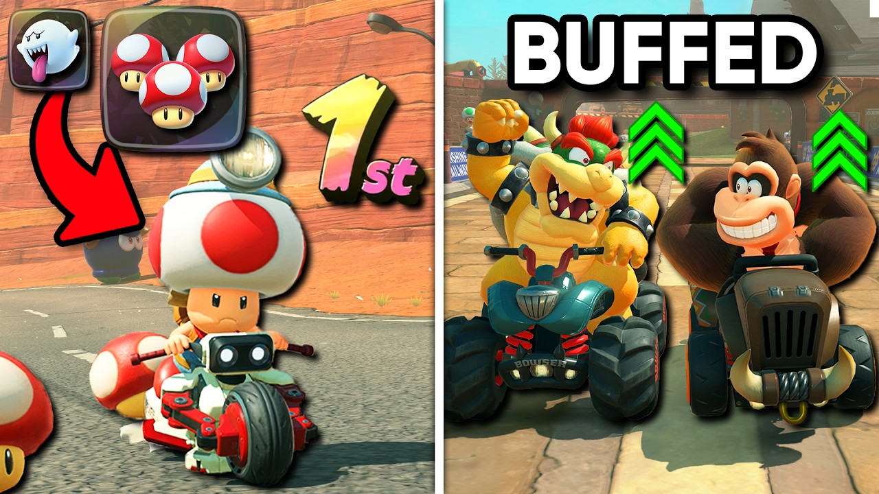 Mario Kart World's CRAZIEST Update!? Extreme Item Changes, Buffed Heavies, New Knockout Tour