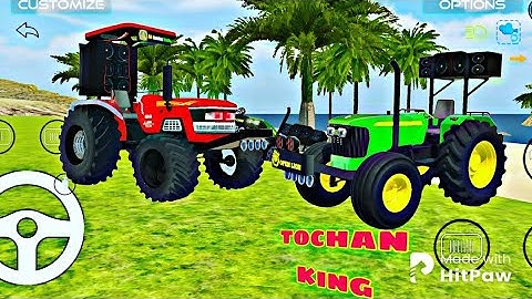 Drive Modern Tractor Farming # modified car Simulator 3D - New Child android. Game 2025  #cars games