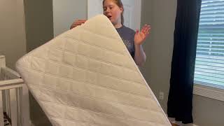 A Moms Review of Yoofoss Waterproof Crib Mattress Protector