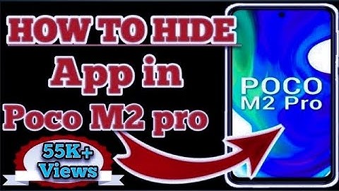 Poco M2pro Me App Hide Kaise Kare 🙏 / How to Hide App In Poco M2 Pro Poco M3 Poco X3 Poco F1 Poco F2