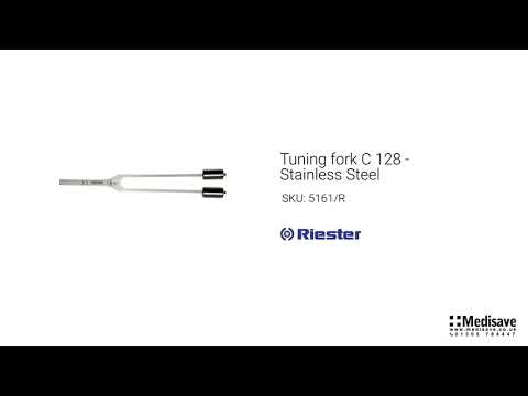 Tuning fork C 128 Stainless Steel 5161 R