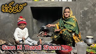 New Ghr Main Pahli Dafa Kari Pokara Banaya Goan Ki Thandi Thandi Shaam Vlog