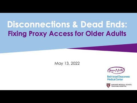 Disconnections & Dead Ends: Fixing Proxy Access for Older Adults