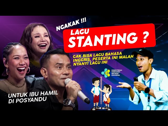 NGAKAK‼️GAK BISA LAGU BAHASA INGGRIS MALAH NYANYI LAGU STANTING UNTUK IBU HAMIL class=