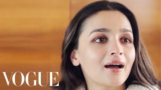 Alia Bhatt Gets Ready For Her First Fashion Show
