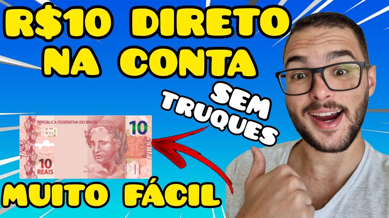 GANHE R$10 REAIS EM 5 MINUTOS SÓ SE CADASTRANDO | COMO GANHAR DINHEIRO MUITO RAPIDO E FÁCIL 2021✔️
