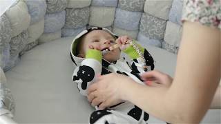 видео Детская комната для новорожденного