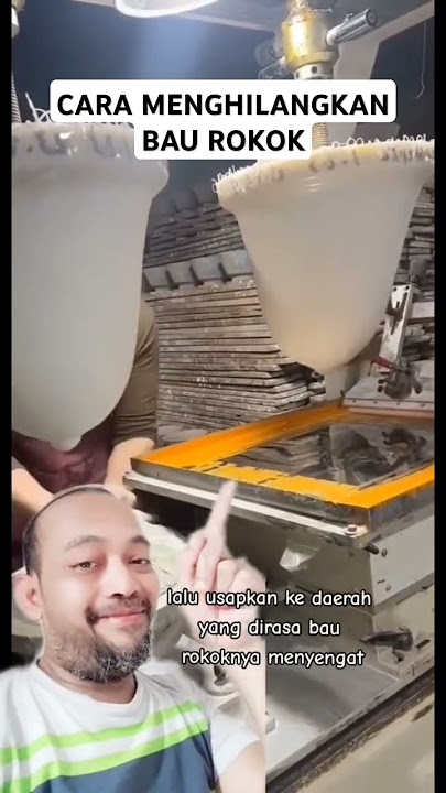 CARA MENGHILANGKAN BAU ROKOK