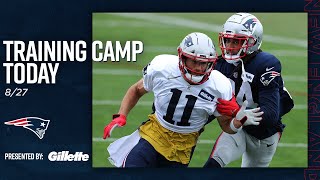 Breaking Down Patriots Training Camp: 