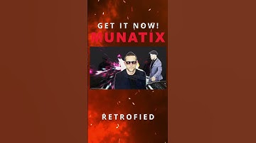 Retrofied - Munatix - Debut Album #synthpop #electropop #newwave #synth  #munatix