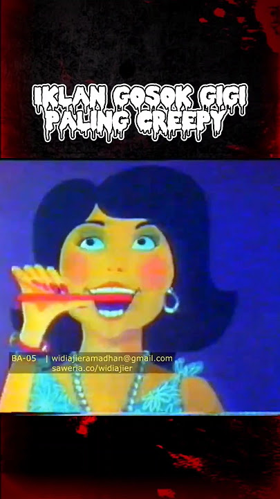 Iklan gosok gigi paling aneh dan mengerikan #horrorshorts #ronafyurnero