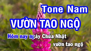 Karaoke Vườn Tao Ngộ (Sơn Tuyền) - Tone Nam (C#m)