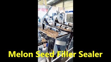 Melon seed,Nuts Automatic Linear #Filling# Sealing Machine,granules snack food Filler Sealer #Seamer