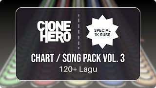Chart Pack Lagu Indonesia Vol. 3 | Clone Hero / Guitar Band Indonesia