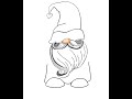 Valentine Gnome with Procreate 2023