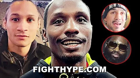 KENNETH SIMS JR, SPARRED REGIS PROGRAIS, WARNS BRO...