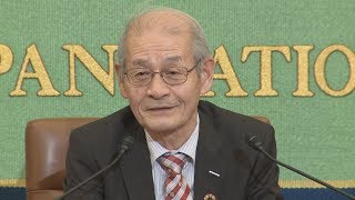 「金もうけのチャンス」  環境問題、吉野さん記者会見