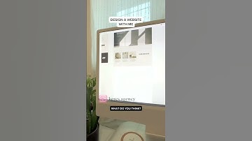 Website wireframe design for an interior design company