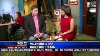 Q-BBQ Romances FOX Chicago for Valentine&#39;s Day