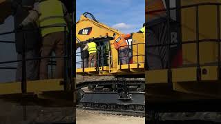 Preparing The Brand New Caterpillar 6015B Excavator - #Shorts