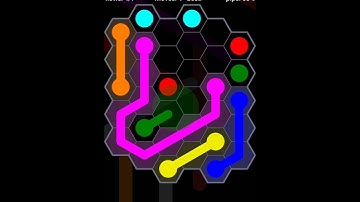 Flow Free Hexes   Rainbow Pack   Level 50
