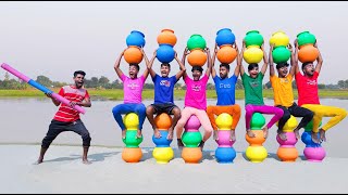 must watch new funny 2024 😎totally amazing comedy video 2023 Episode 261 By Bidik Fun Tv