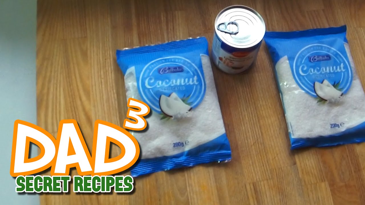 Dad³'s Secret Recipes! - Super Simple Coconut Macaroons!