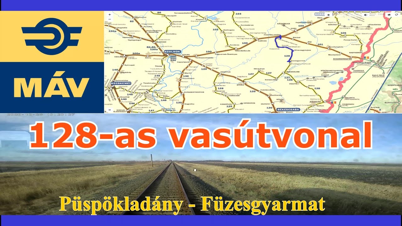 MÁV: 128-as vasútvonal: Püspökladány - Füzesgyarmat