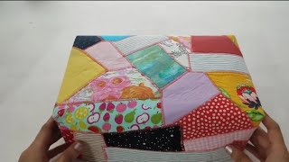 Don't throw away your scrap fabrics. You can make amazing projects with it! #diy #scraps #sewing