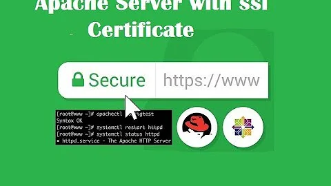 how to configure https server in centos 7 , redhat 7 (ssl tls certificate)