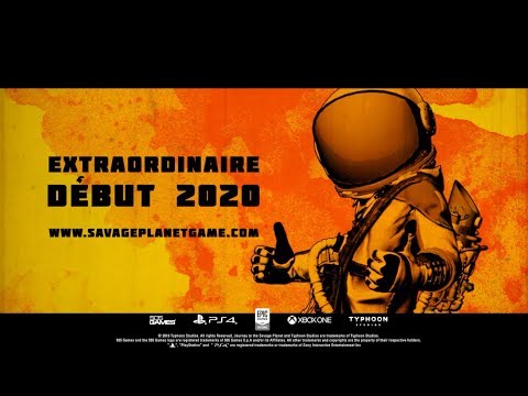 Journey To The Savage Planet - Trailer environnement