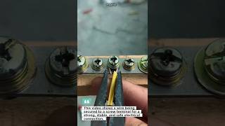 Perfect Screw Terminal Wiring Trick #electrical #wiring #diy