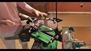 Prince NEOS 1000 - One Piece Stringing Method