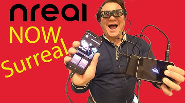 Using Nreal Lite AR Glasses with a battery pack for indefinite untethered use!!!
