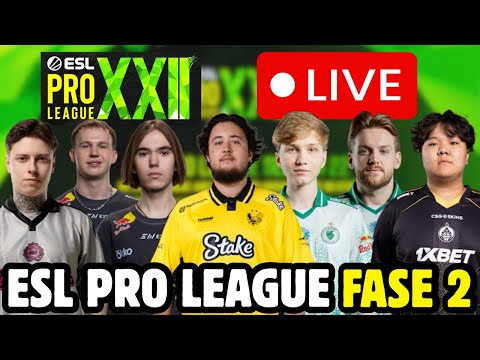 ESL PRO LEAGUE SEASON 22🎯VITALITY VS G2 BO3 (0-0) DAY 4 FASE 2