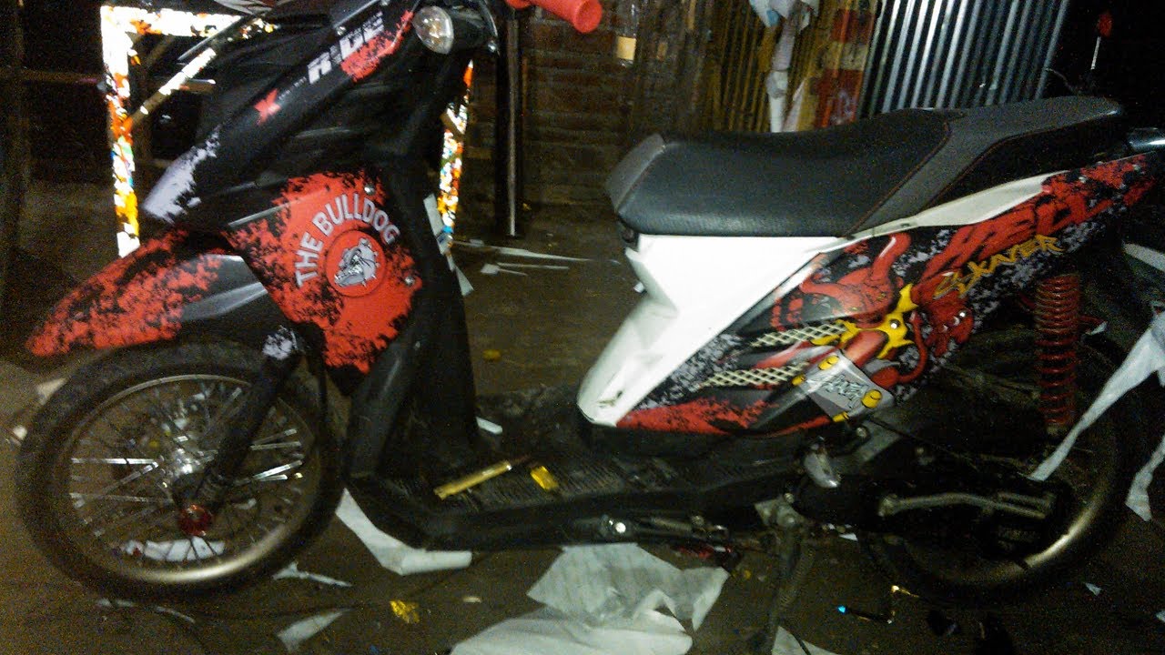 Variasi Sticker Yamaha X Ride Bulldog DWI ART YouTube