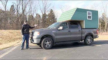 Homemade Truck Camper Project Part 1 - Extras